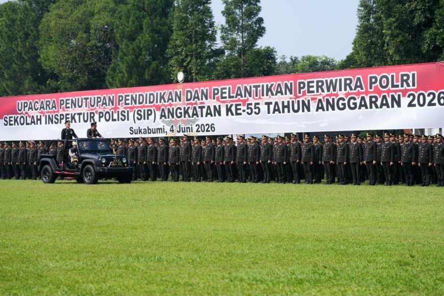 1.848 Perwira Baru Siap Menjawab Tantangan Tugas Kepolisian Modern